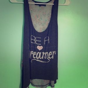 “Be a dreamer” tank top